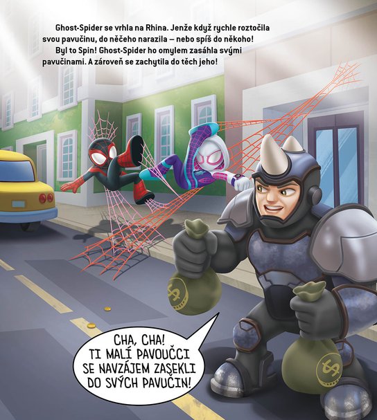 Marvel - Spidey a jeho úžasní přátelé - Příběhy před usnutím