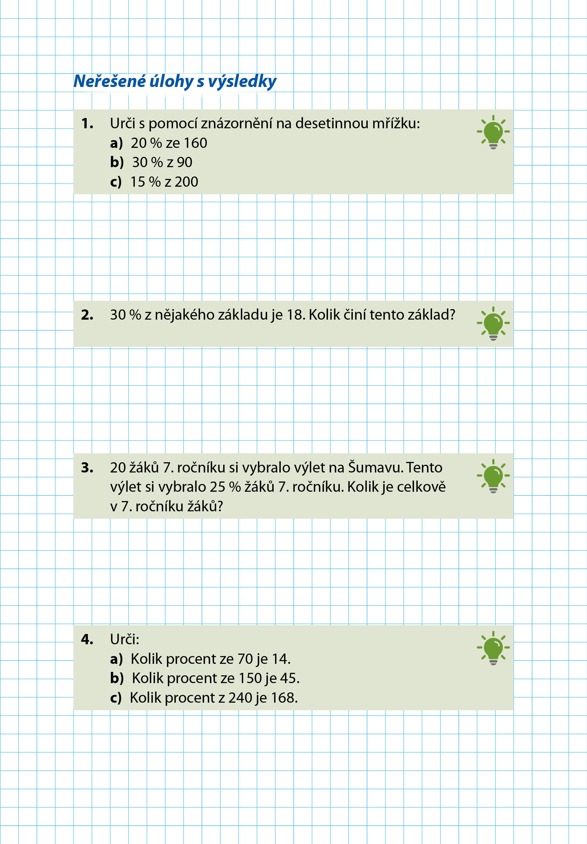 Matematika na čtverečkovaném papíře