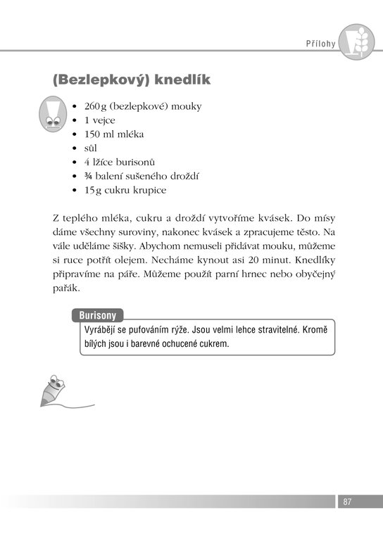 Bezlepková a bezmléčná dieta