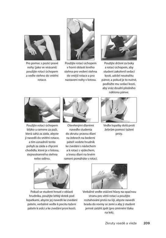 Jóga adjustment - dopomoc v ásanách