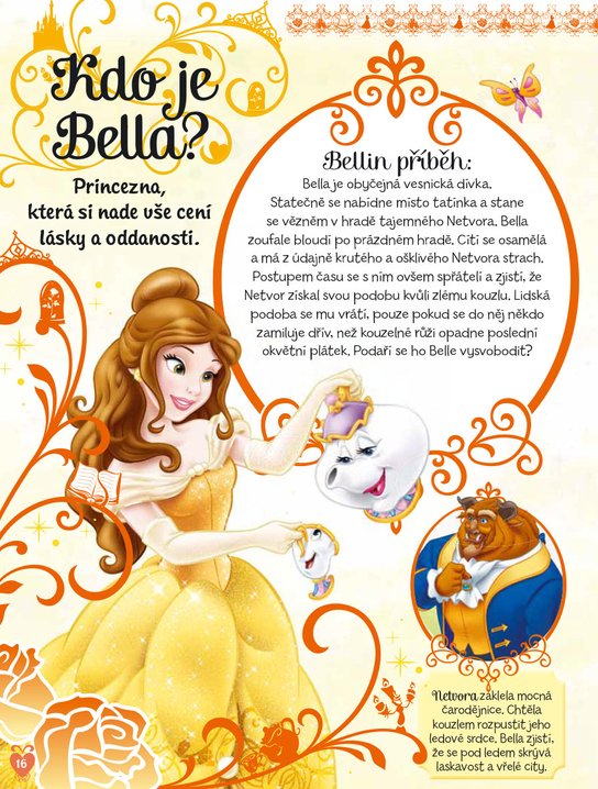 Princezna - Knížka na celý rok - Převlékej a roztanči Popelku