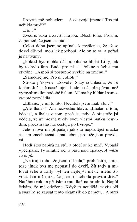 Láska zrozená ve lži
