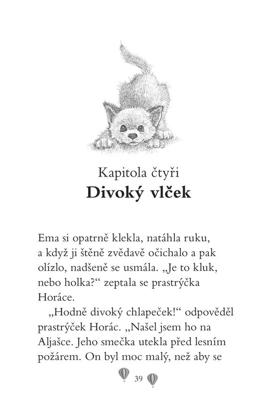 Ema a její kouzelná zoo - Divoký vlček