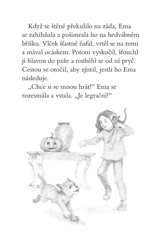Ema a její kouzelná zoo - Divoký vlček