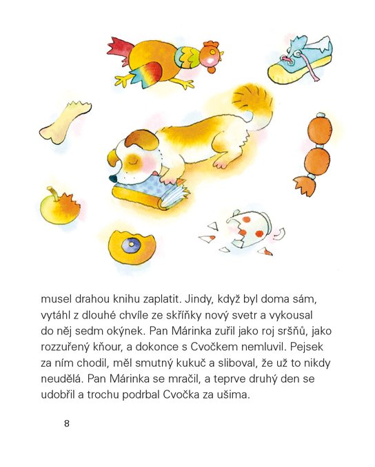 Cvoček a pan Márinka