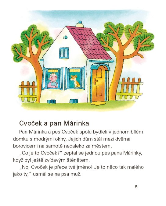Cvoček a pan Márinka