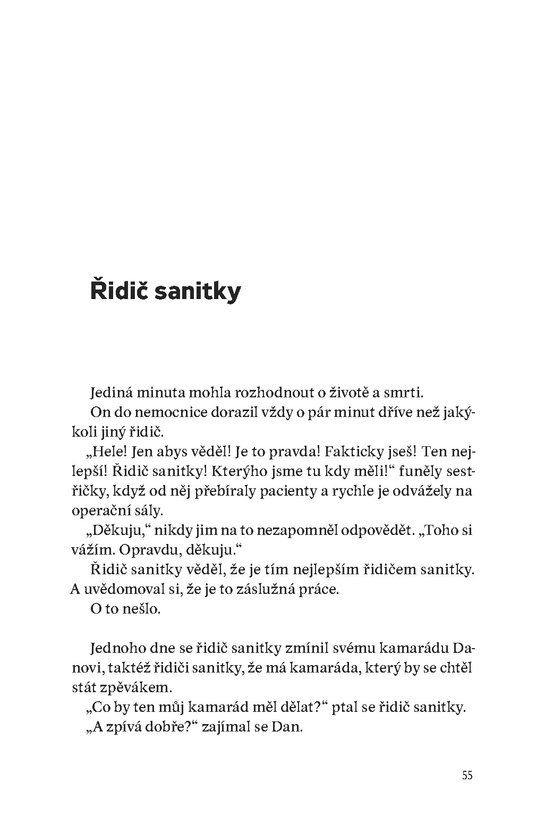 Řidič sanitky, Johnny Depp a tajemství krabice s cereáliemi 