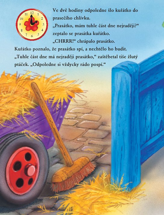 Veselé obrázky - O kuřátku ze dvorku