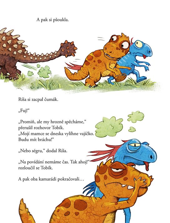 Dinosauří partička: Vejce, Plavecká soutěž
