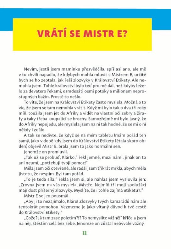 (Vel)Mistr E a ztracená šifra dokonalosti