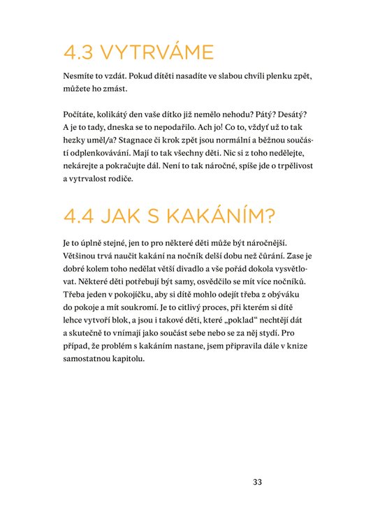 Jak se zbavit plenek