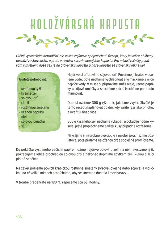 Vegan recepty – hravě a zdravě
