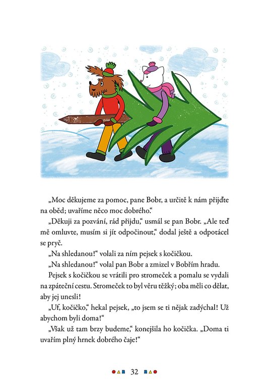 Vánoční příběh pejska a kočičky