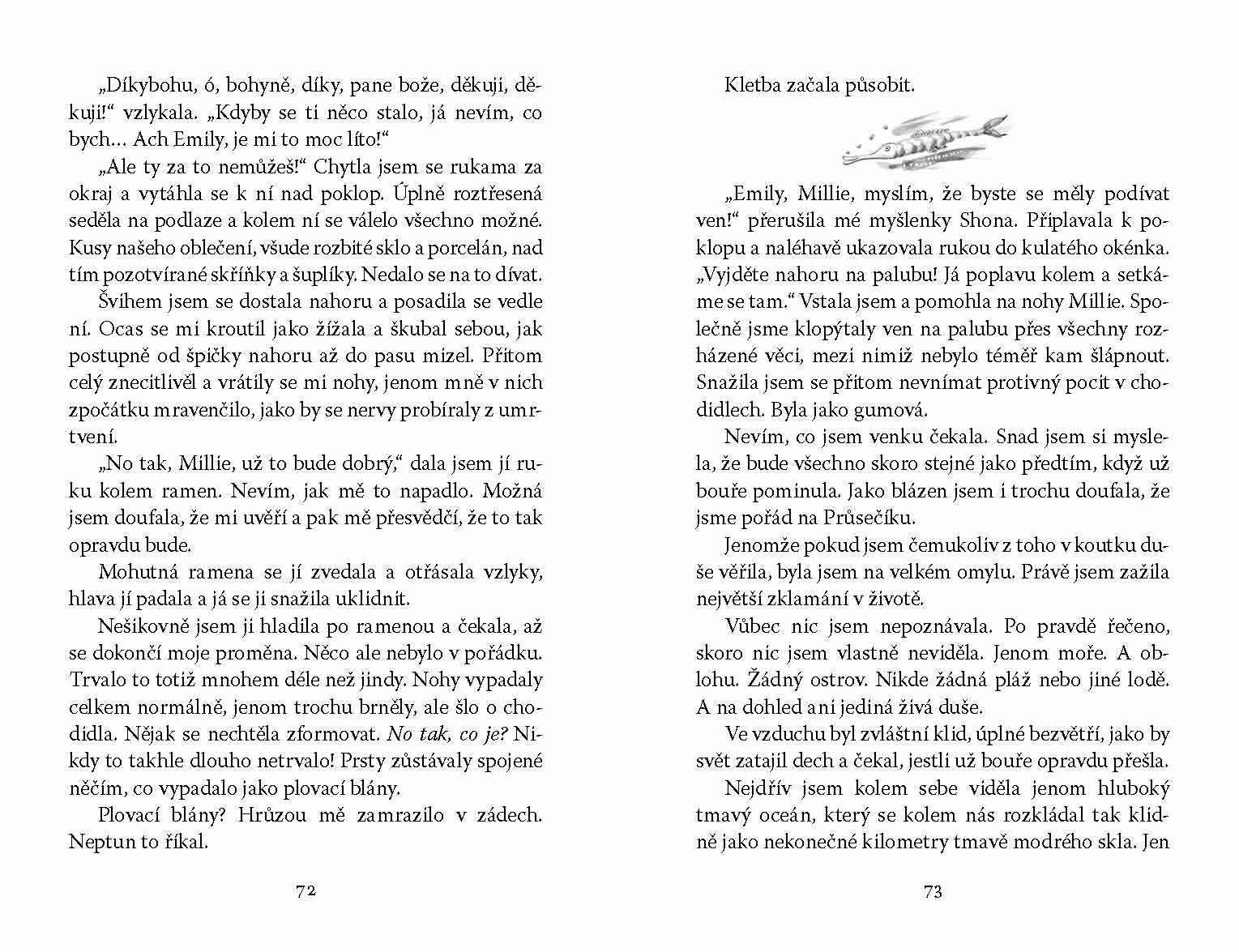 Emily Vichrná a hrad v mlze