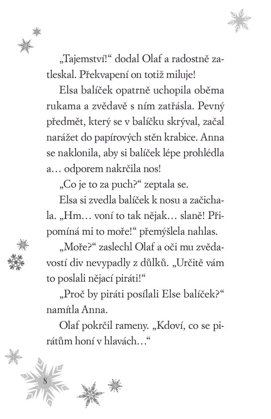 Anna a Elsa Tajemný ctitel
