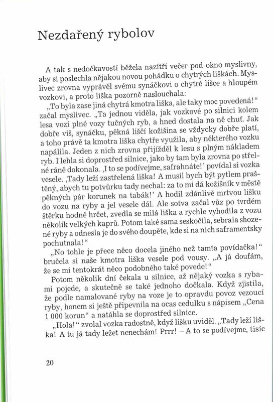O chytré kmotře lišce