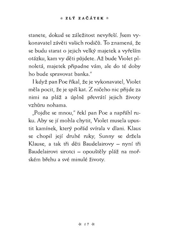 Řada nešťastných příhod 1 - Zlý začátek