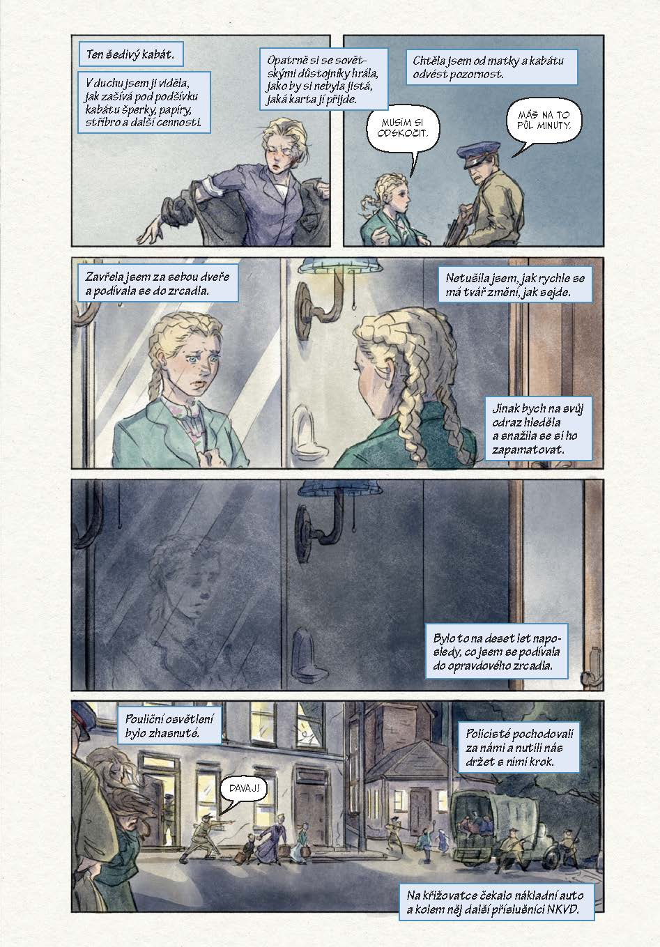 V šedých tónech - grafický román