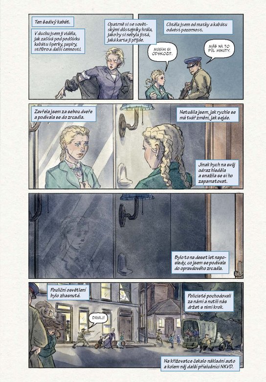 V šedých tónech - grafický román