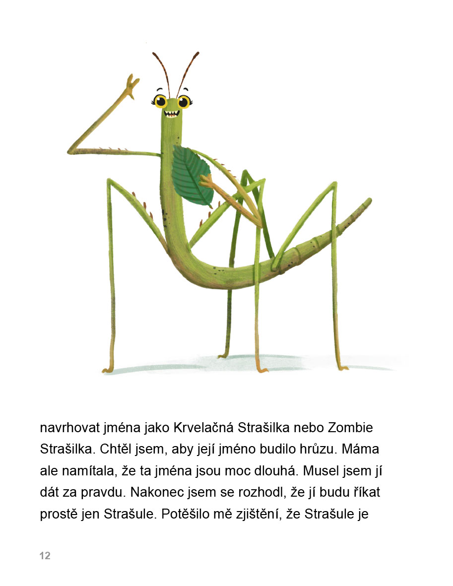 Čteme s radostí – Moje obří strašilka 