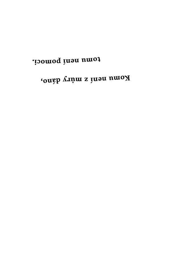 Maluj můru nohama vzhůru