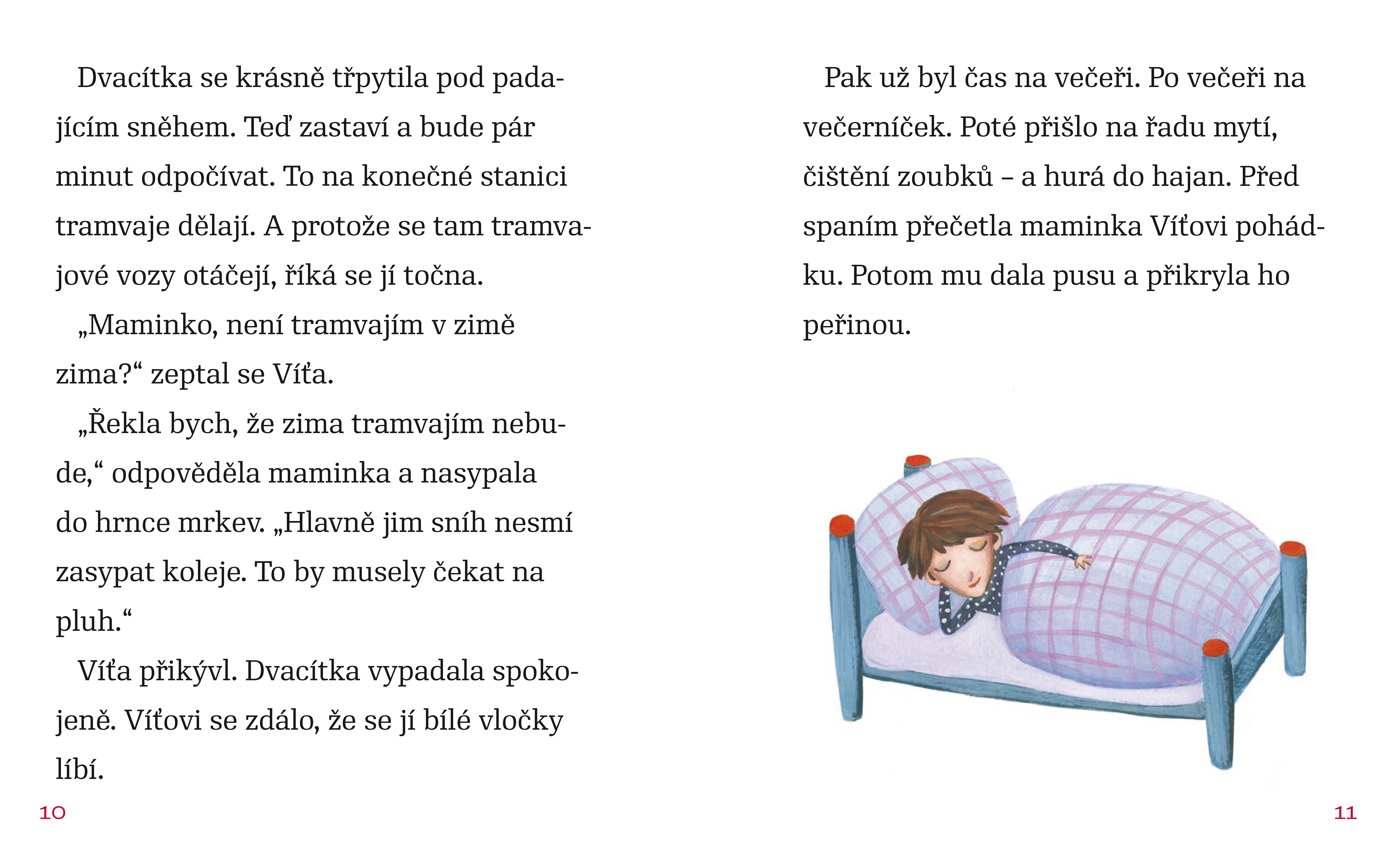 Vánoční tramvaj