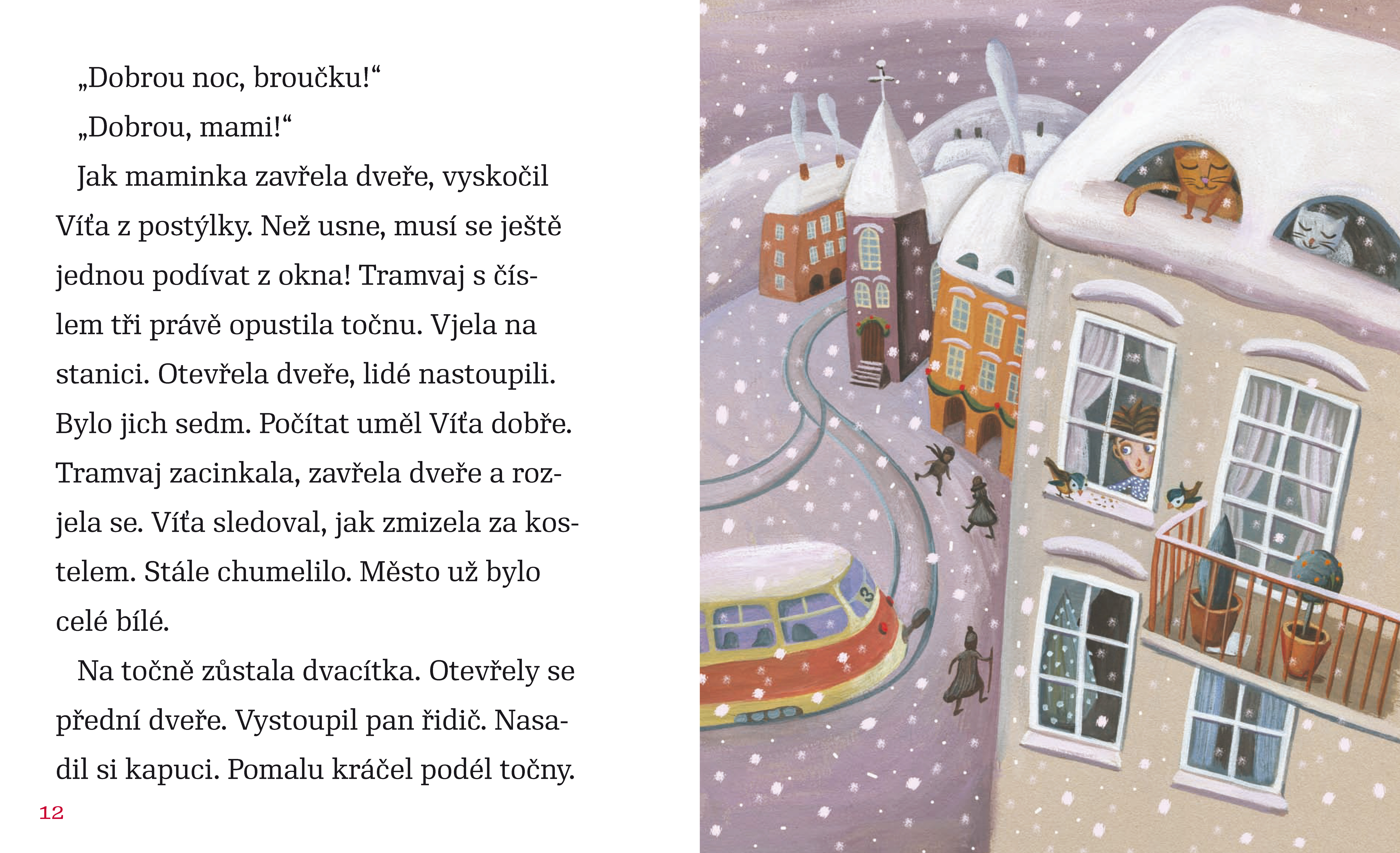 Vánoční tramvaj