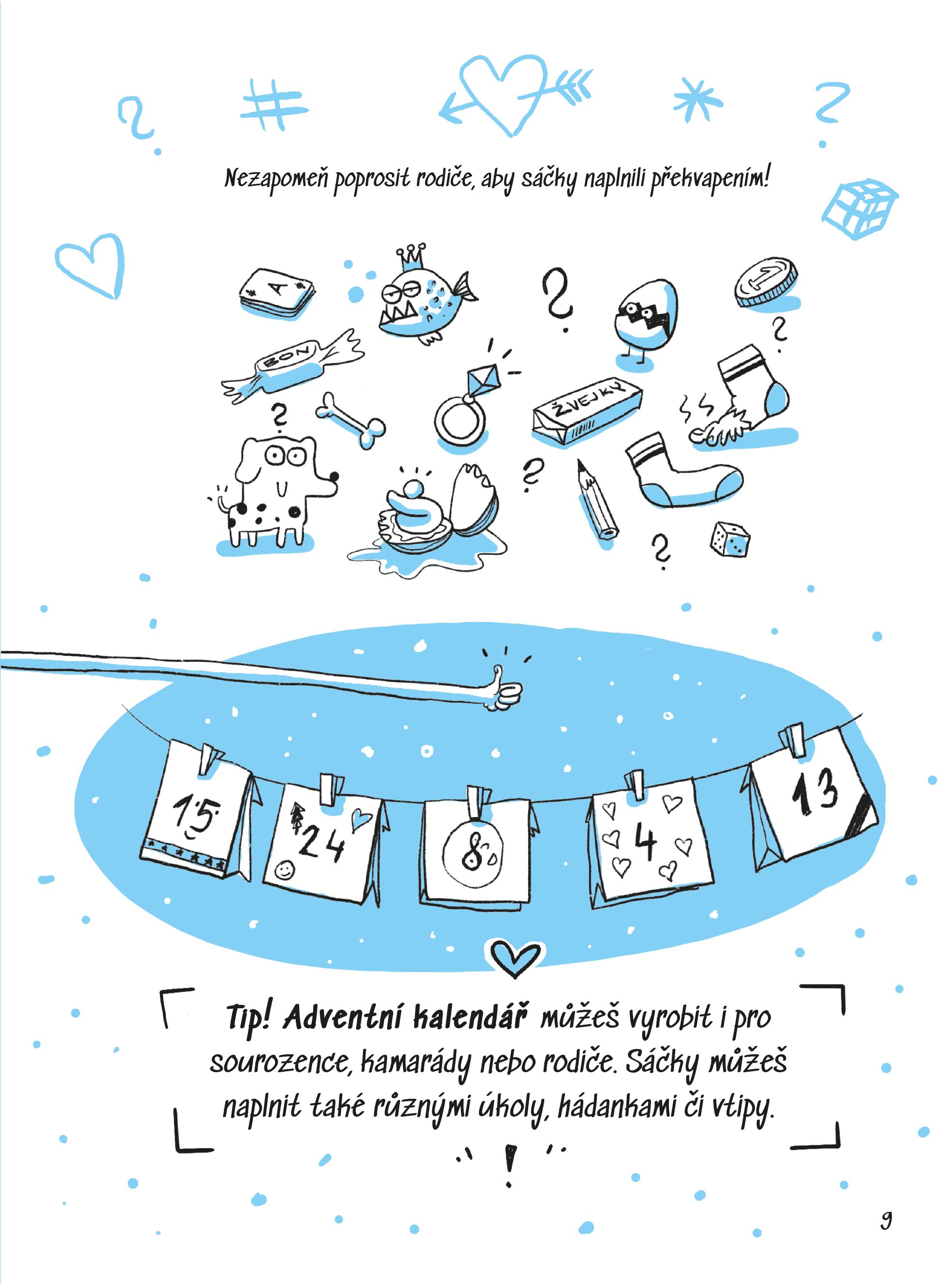 Adventní zápisník pro děti