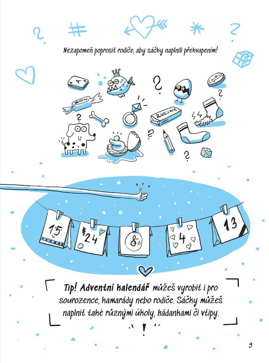 Adventní zápisník pro děti