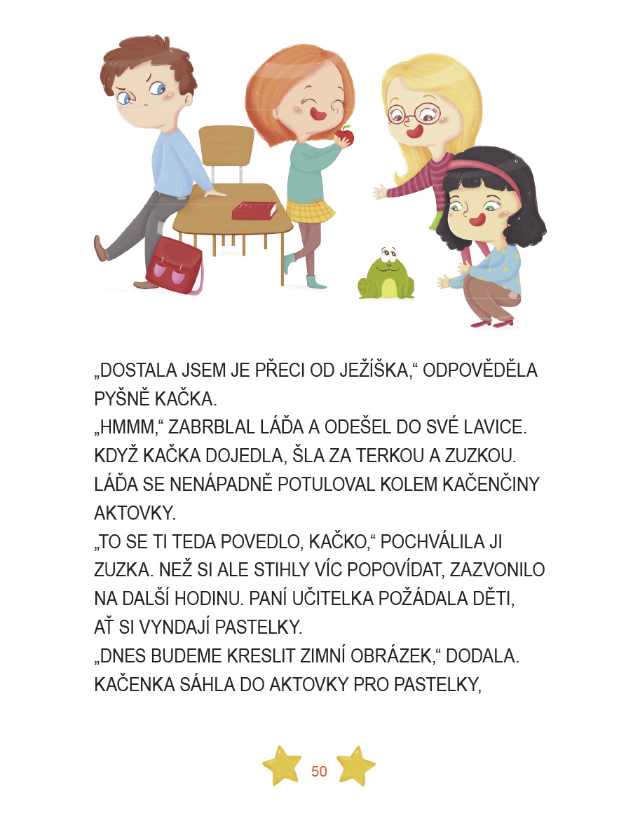 Čteme sami – genetická metoda - Kouzelné pastelky