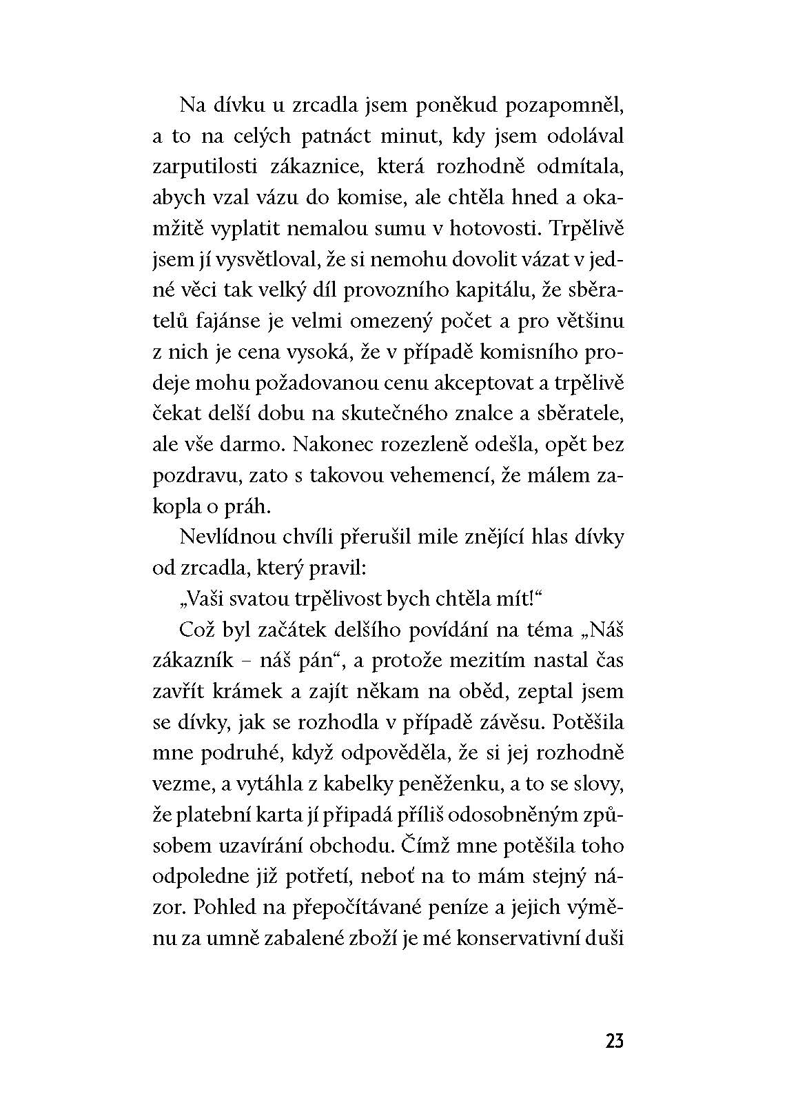 Případ přelétavého starožitníka