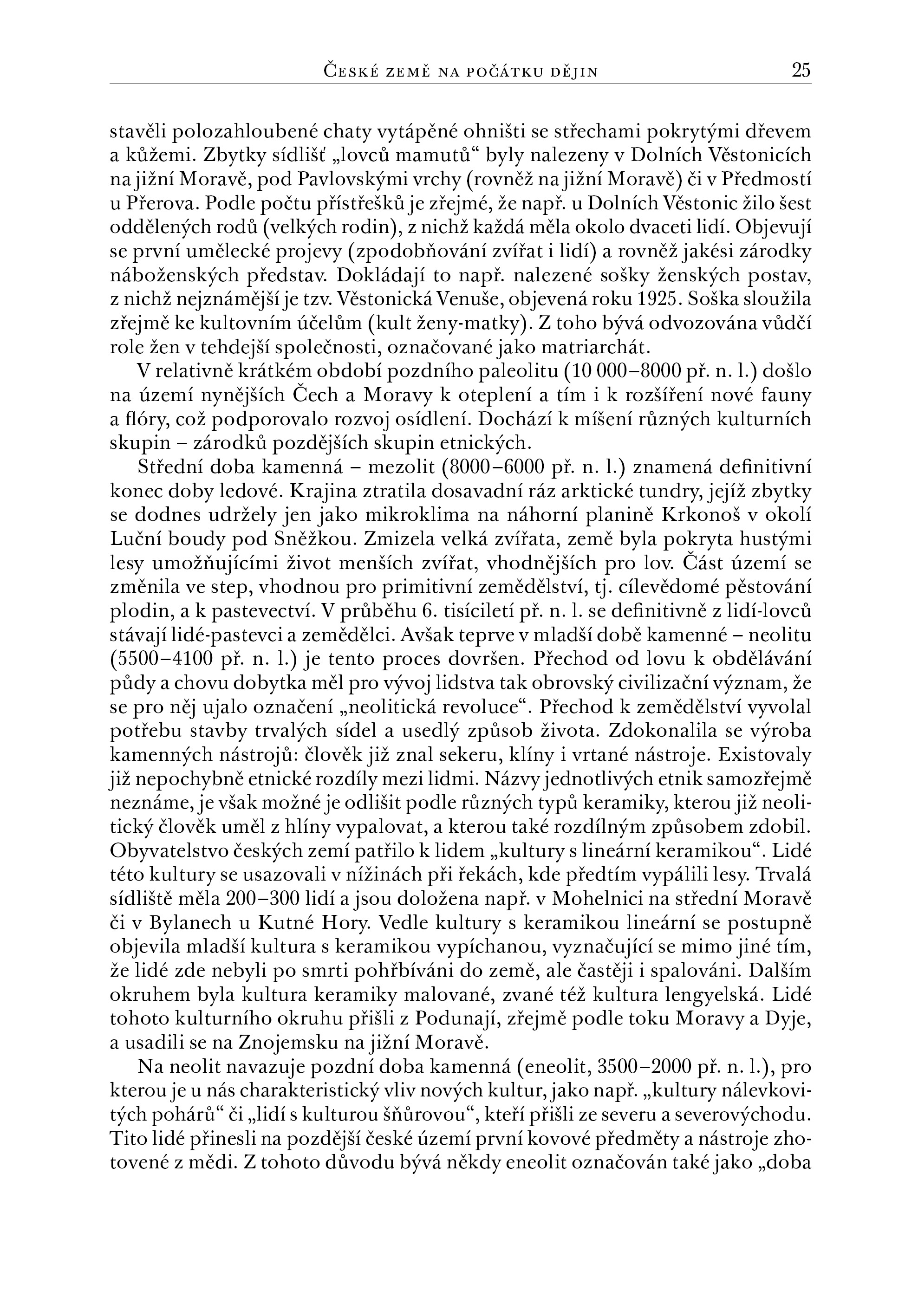 Od minulosti k dnešku