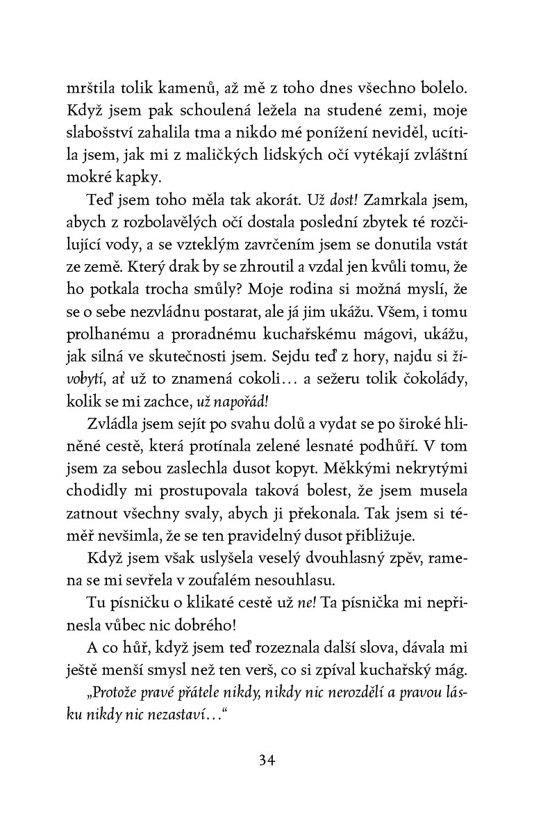 Drak s čokoládovým srdcem