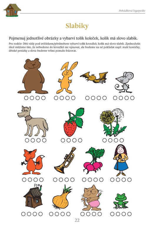 Pohádková logopedie - Boudo, budko, kdo v tobě přebývá?