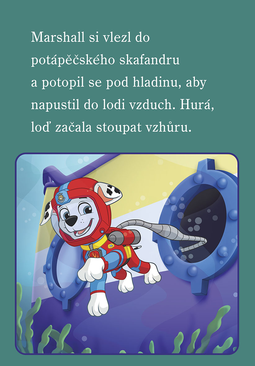 Tlapková patrola – Začínáme číst – Neohrožená záchrana
