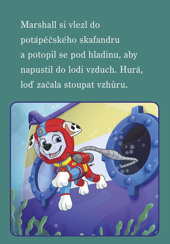 Tlapková patrola – Začínáme číst – Neohrožená záchrana