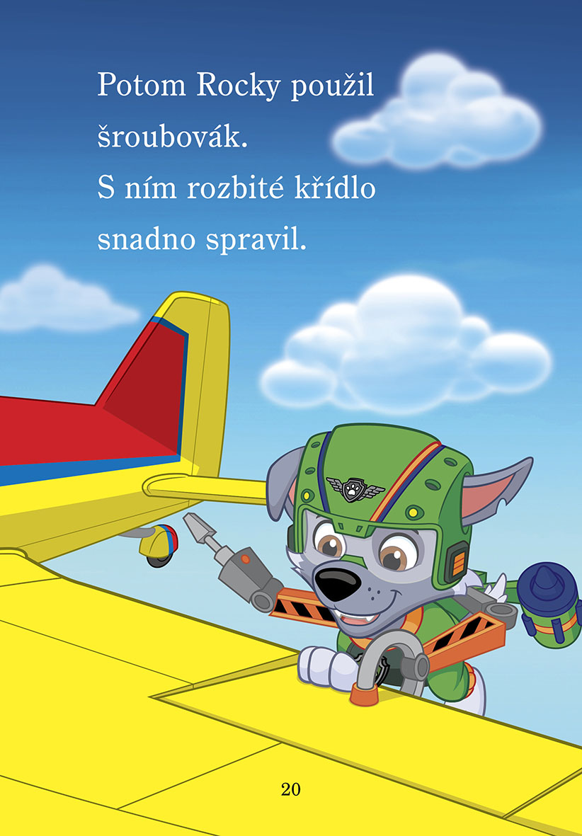 Tlapková patrola – Začínáme číst – Neohrožená záchrana