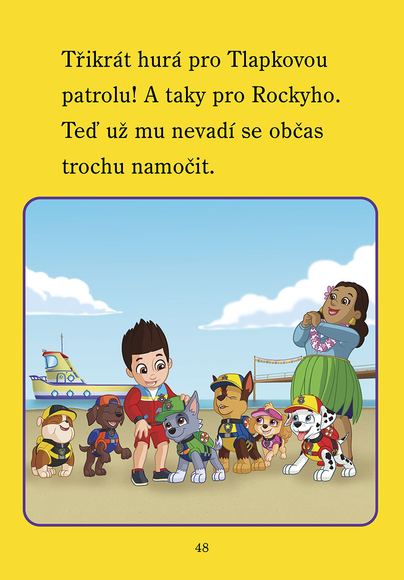 Tlapková patrola – Začínáme číst – Neohrožená záchrana