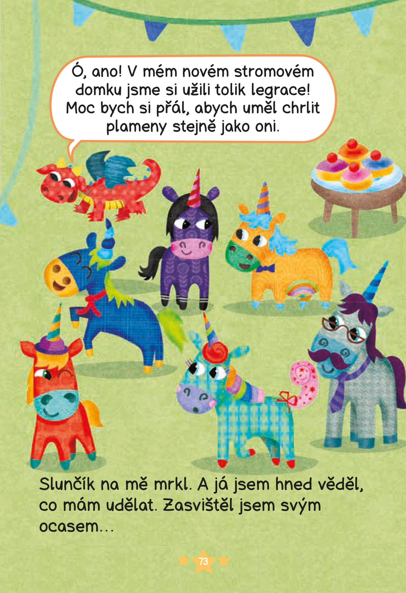 Deníčky jednorožce: Duháček a dračí mládě
