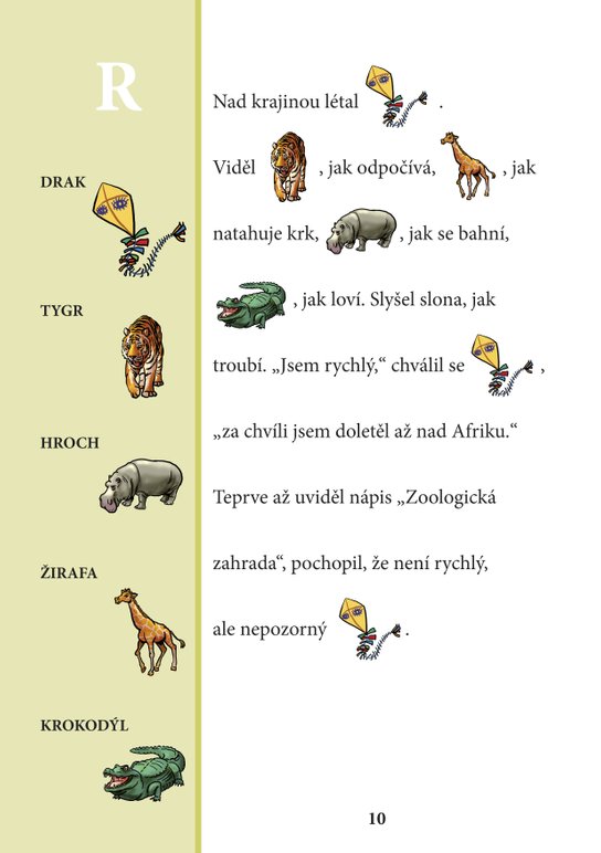 Logopedické pexeso a obrázkové čtení L-R-Ř