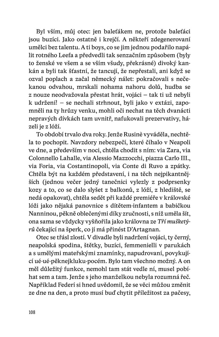 Střepy na via Gemito