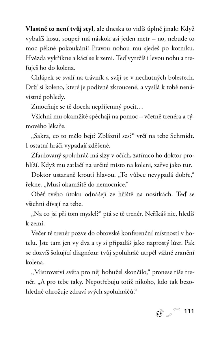 Fotbalová hvězda na mistrovství světa – gamebook 