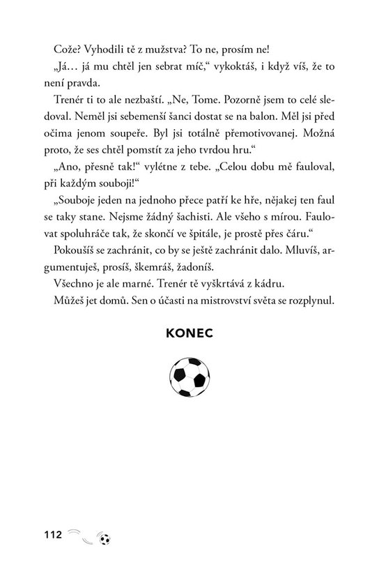 Fotbalová hvězda na mistrovství světa – gamebook 