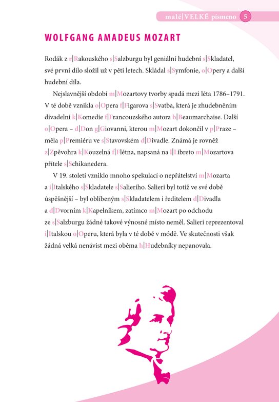 DESETIMINUTOVKY. Velká a malá písmena