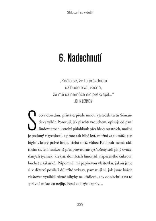 Sklouzni se v dešti