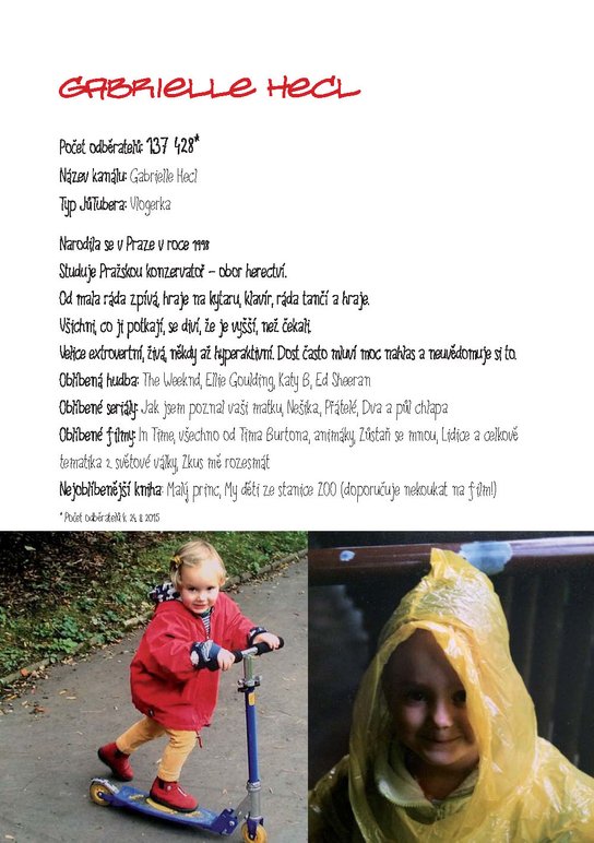 Já, JůTuber