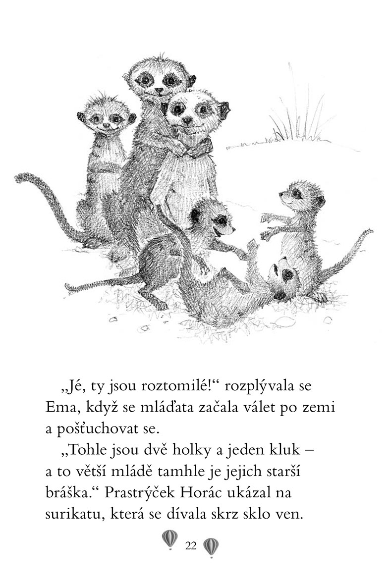 Ema a její kouzelná zoo - Neposedná surikata