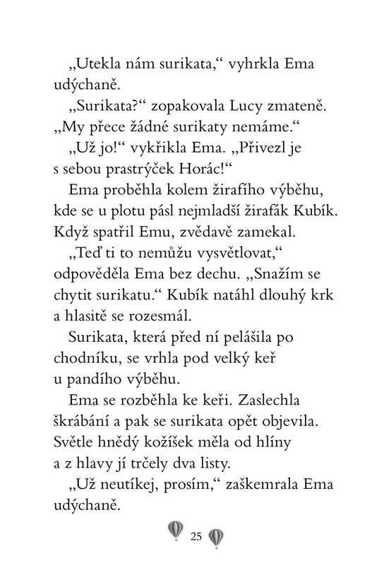 Ema a její kouzelná zoo - Neposedná surikata