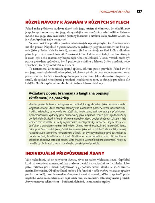 JÓGA – anatomie, 3. vydání