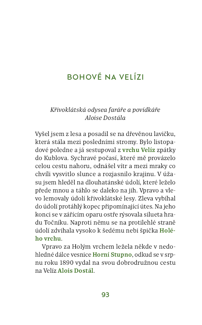 Za tichem - Křivoklátsko